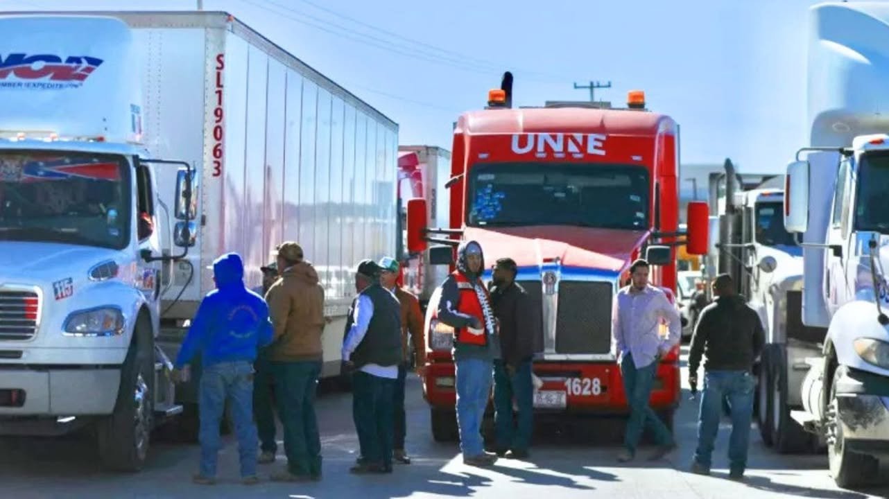 Alistan paro indefinido de carga; alertan por rutas de Tamaulipas