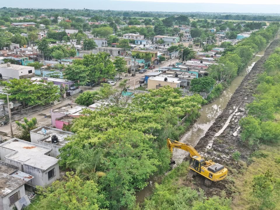 El Gobierno de El Mante mantiene vigilancia sobre ríos, arroyos, drenes y puntos susceptibles de inundación