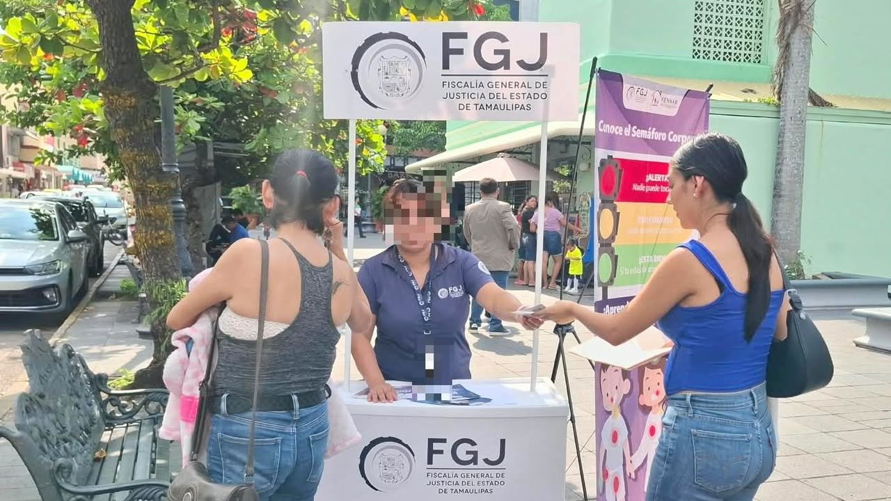 Instala Fiscalía módulo informativo para prevenir delitos contra mujeres y menores