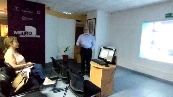 La Claraboya Literaria de Tampico presentó en la Biblioteca del Espacio Cultural Metropolitano…