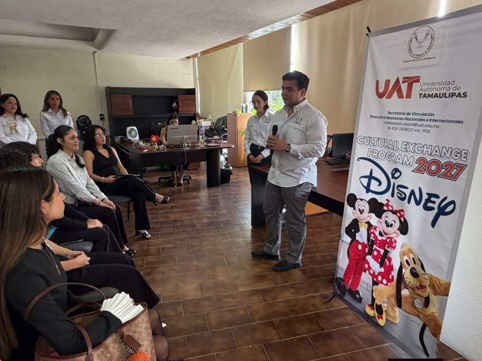 La Dirección de Relaciones Nacionales e Internacionales de la Universidad Autónoma de Tamaulipas (UAT) llevó…