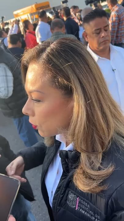 La magistrada presidenta del Poder Judicial del Estado de Tamaulipas Tania Contreras López con la misión…
