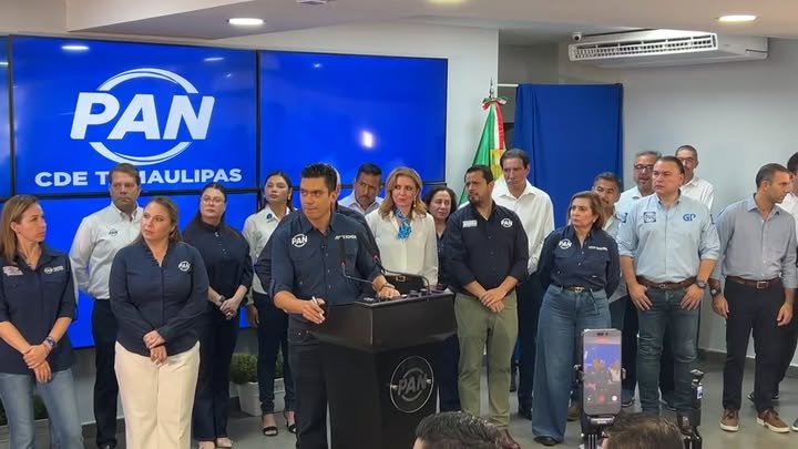 “No nos van a intimidar”, dijo en Cd Victoria Jorge Romero Herrera presidente del Partido Acción Nacional