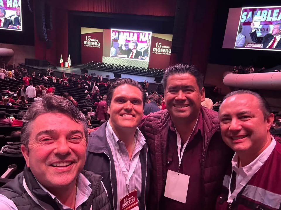 Participamos en el aniversario número 15 del movimiento de Regeneración Nacional; HP