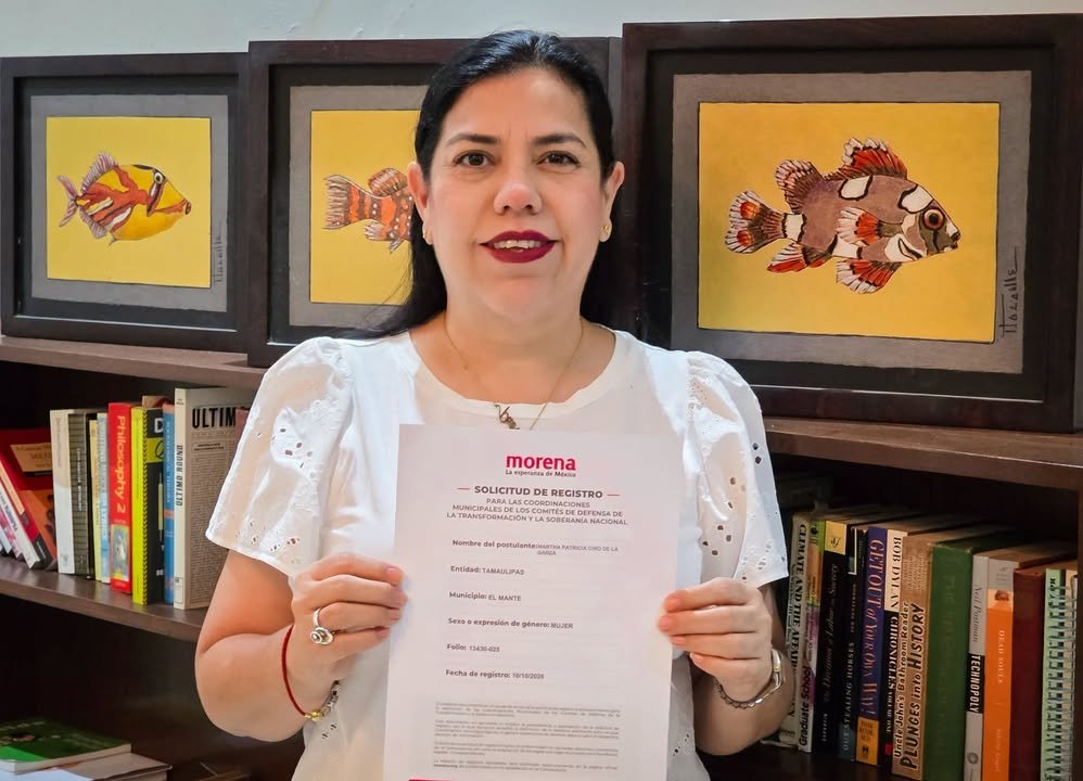 Presidenta municipal de El Mante, quiere reelegirse
