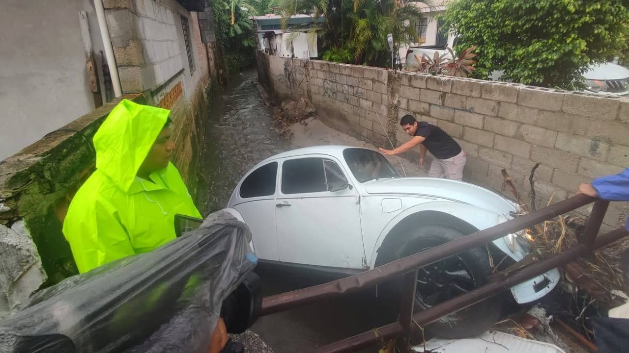 Tampico registra intenso aguacero de hasta 22 milímetros de precipitación